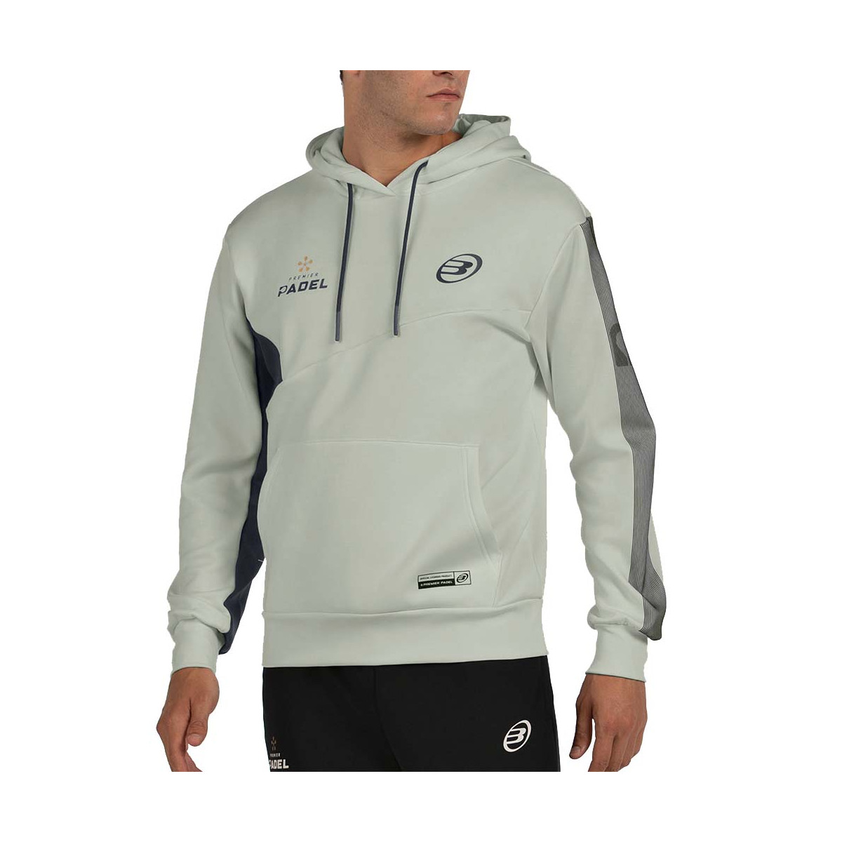 Bullpadel Premier Padel Baque White Sweatshirt
