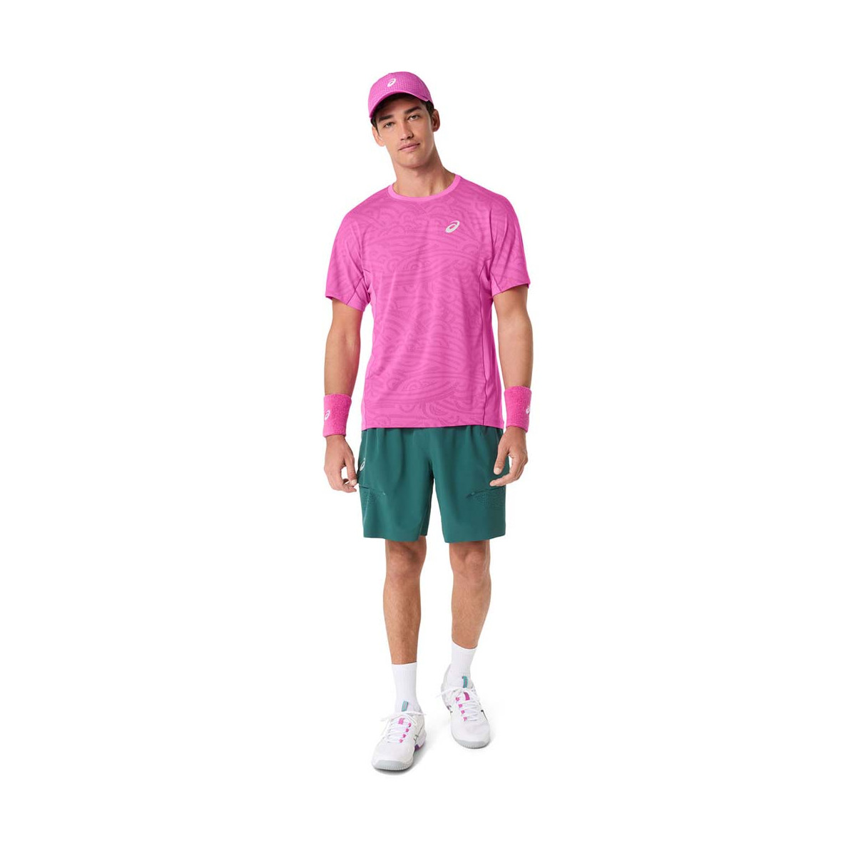 Asics Match Green T-Shirt