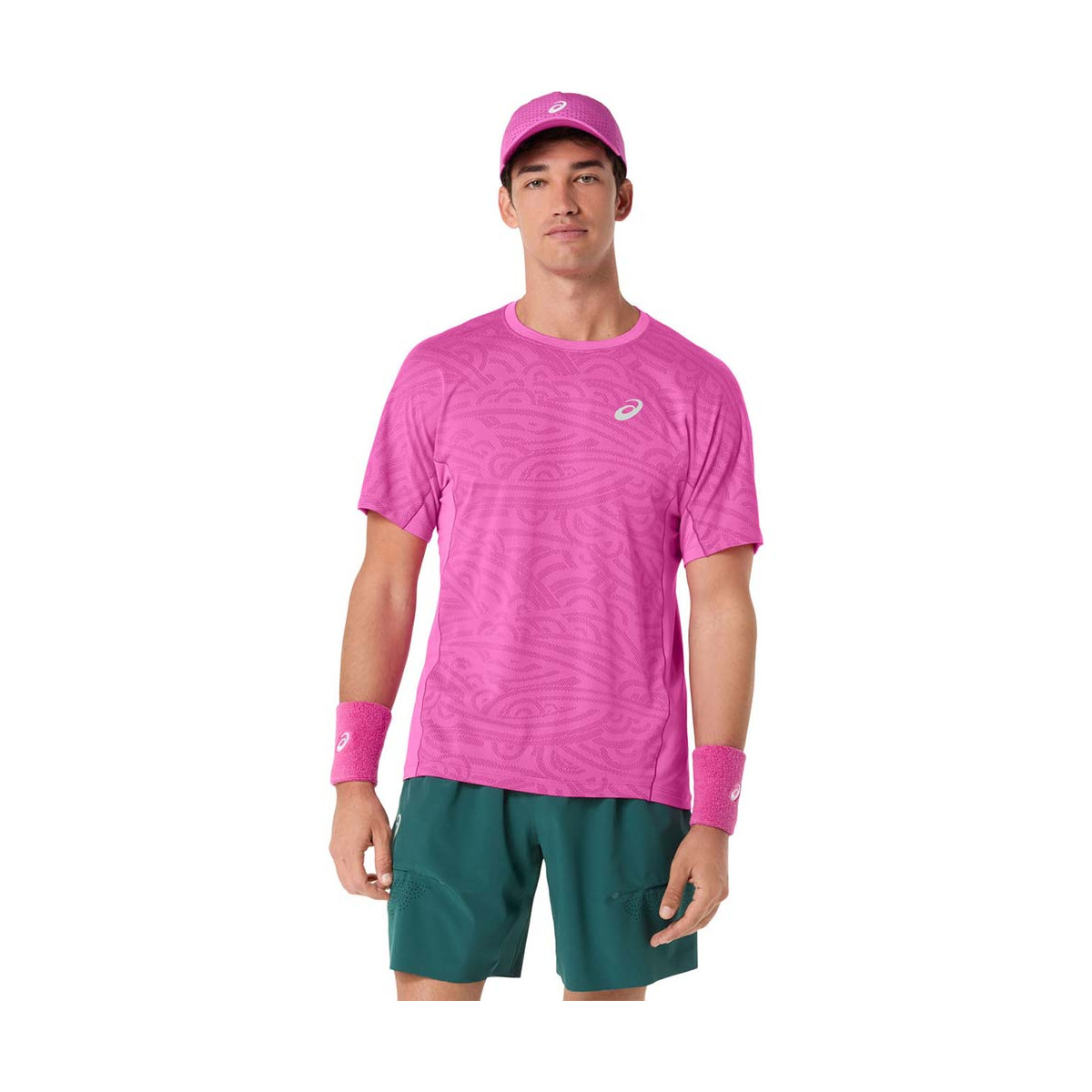 Asics Match Green T-Shirt