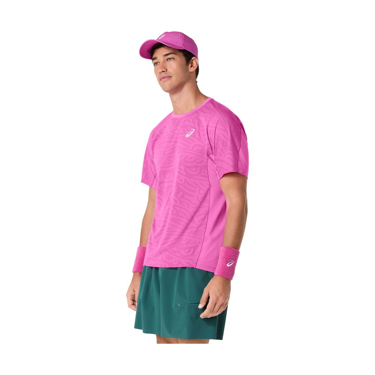 Asics Match Green T-Shirt