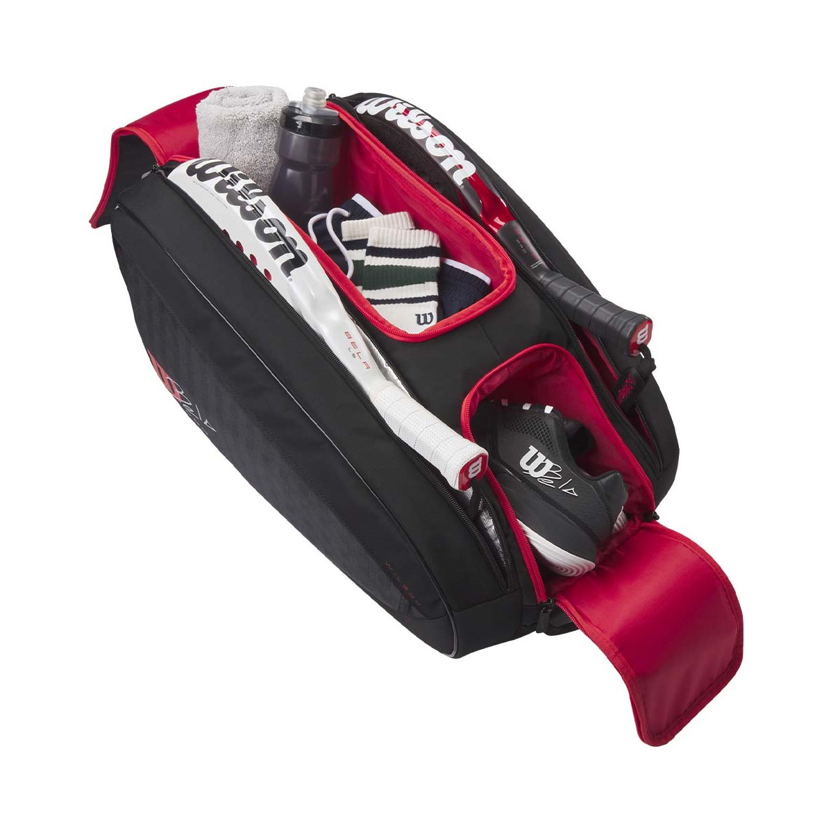 Wilson BELA Super Tour Black / Gold Padel Bag