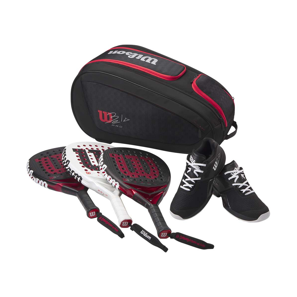 Wilson BELA Super Tour Black / Gold Padel Bag