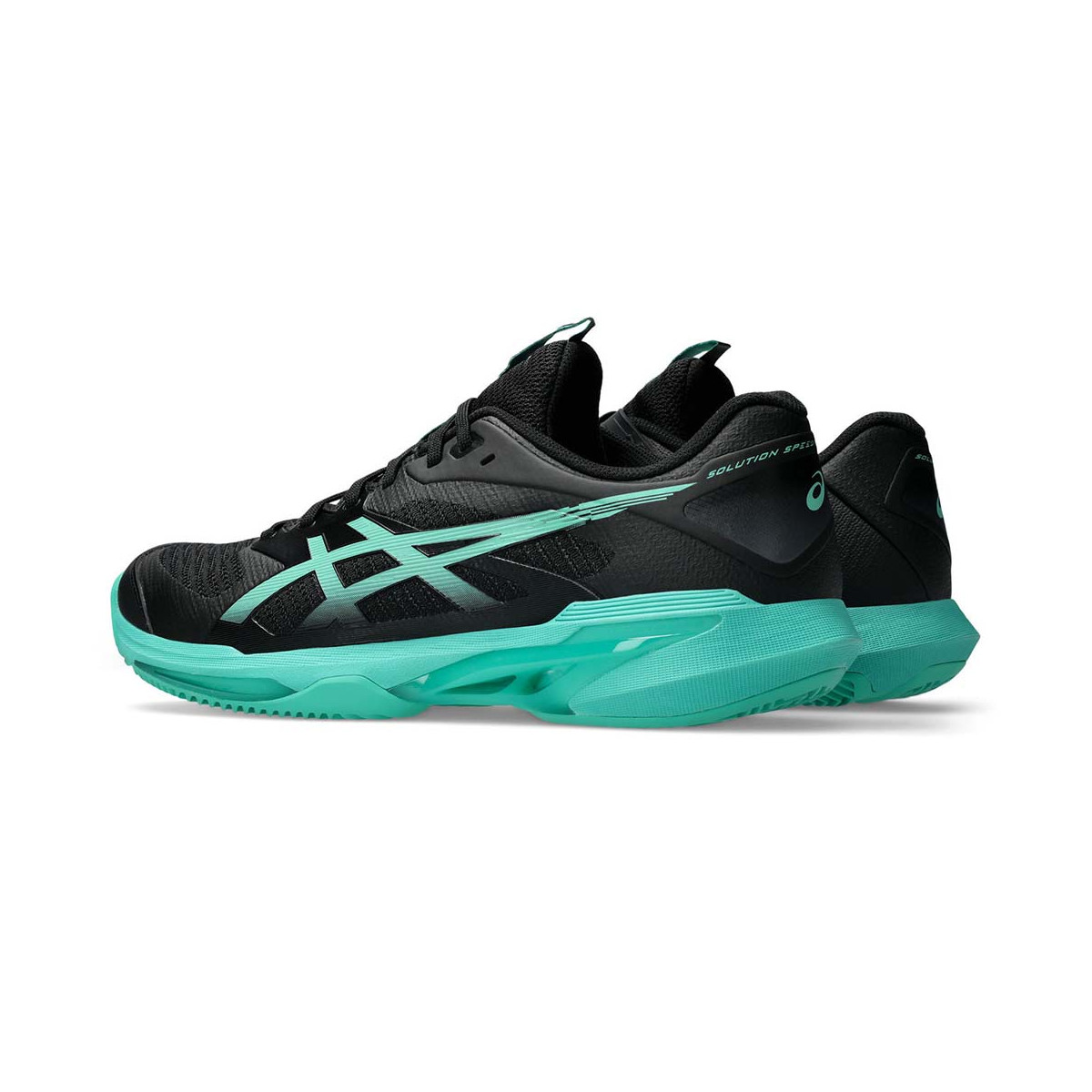 Asics Gel Solution Speed ​​FF 4 Shoes Black / Green