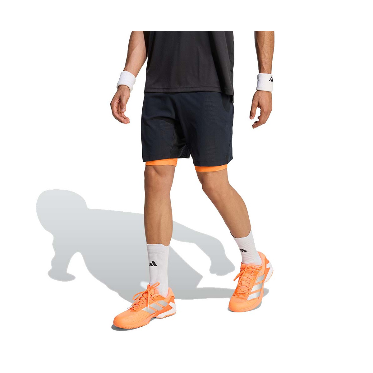 Adidas Originals Pro 2N1 White Short