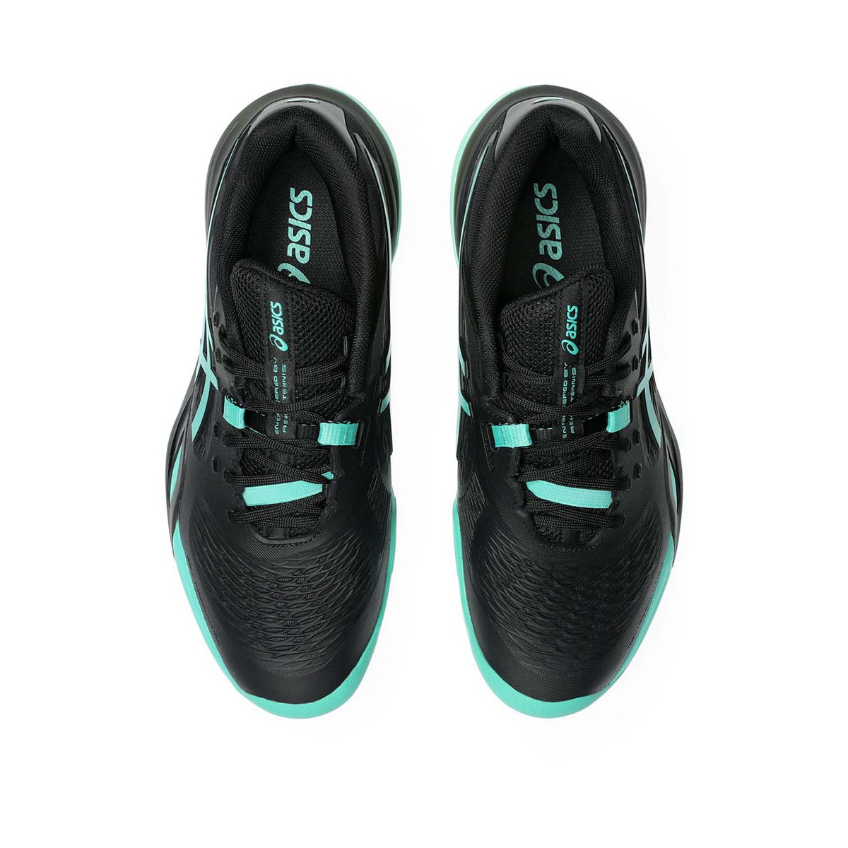 Asics Gel Resolution X Clay Black / Green Shoes