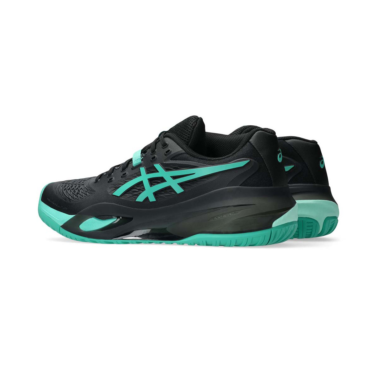 Asics Gel Resolution X Clay Black / Green Shoes