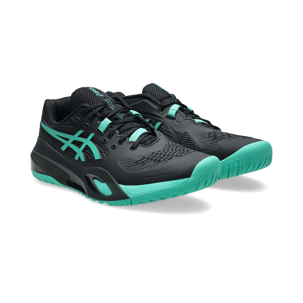 Asics Gel Resolution X Clay Black / Green Shoes