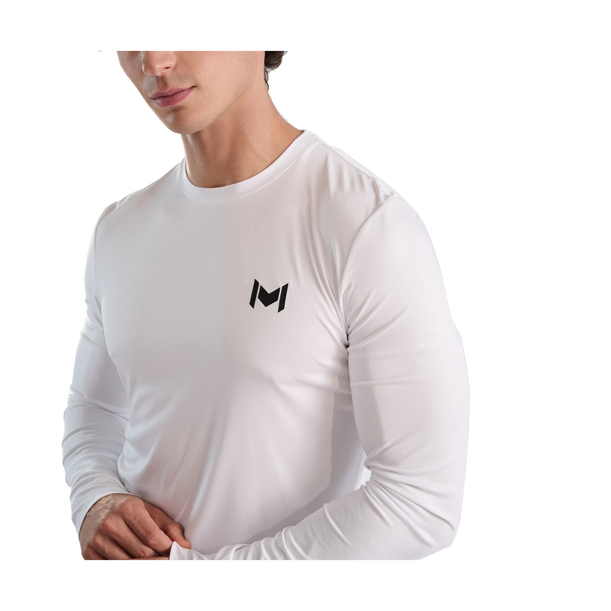 Mouratoglou Navy Blue Long Sleeve T-Shirt