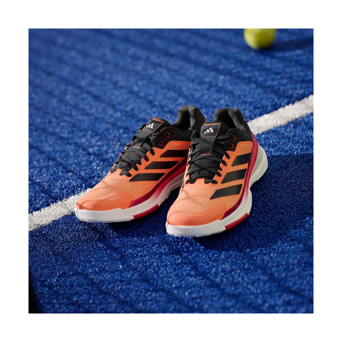 Adidas Crazyquick Boost Padel Shoes White / Black / Green