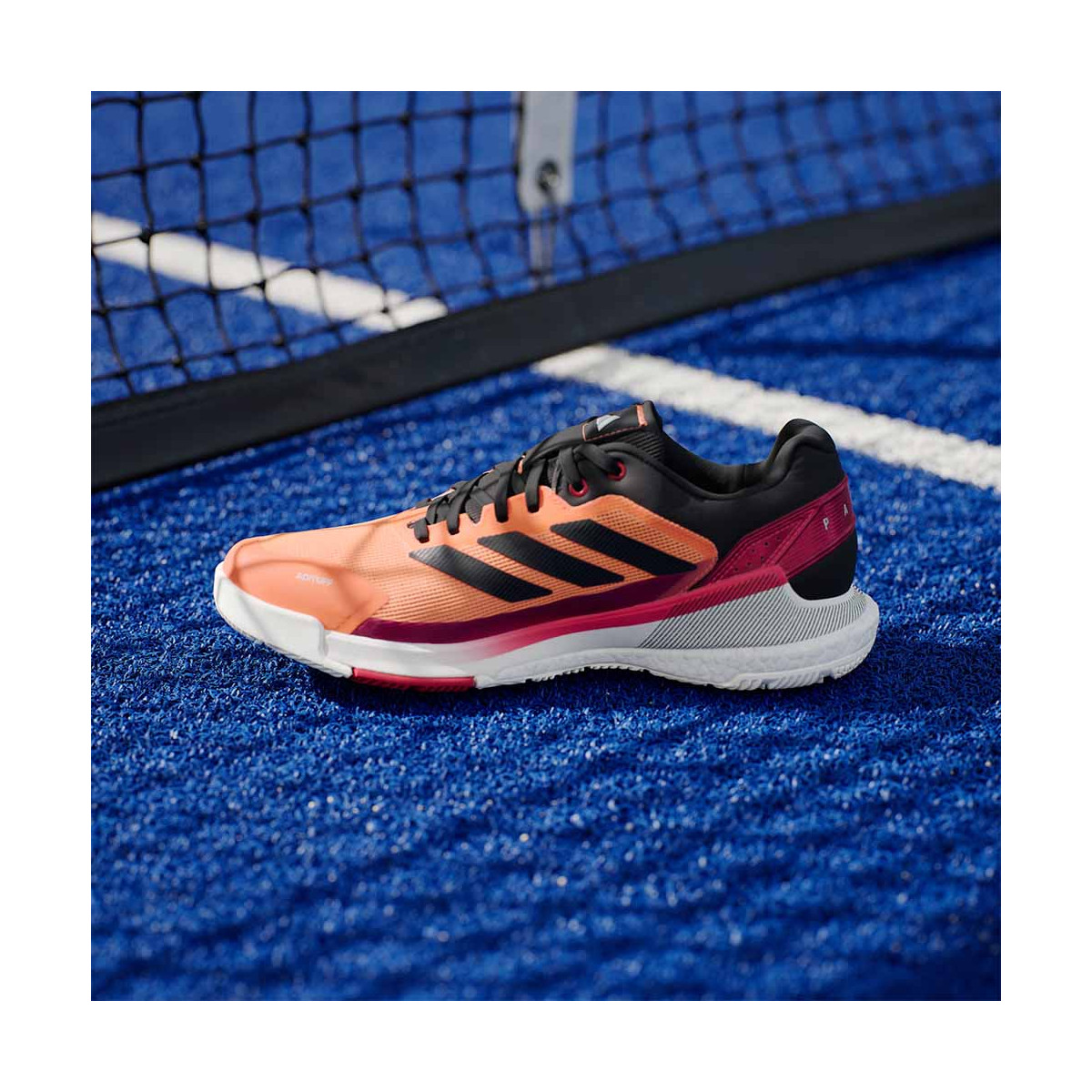 Adidas Crazyquick Boost Padel Shoes White / Black / Green