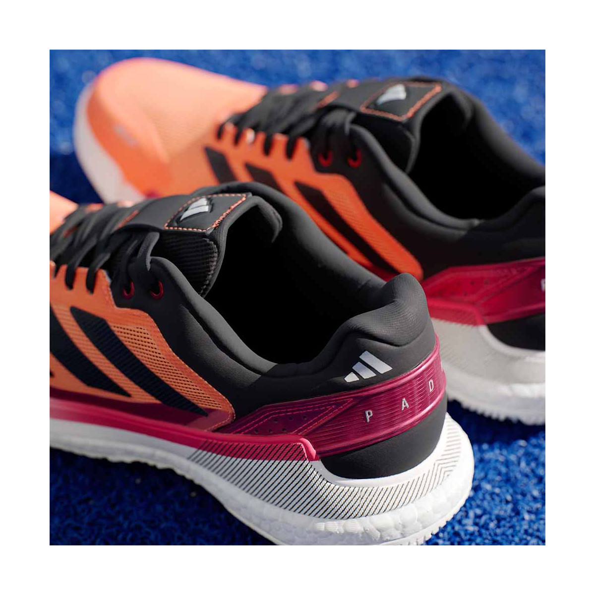 Adidas Crazyquick Boost Padel Shoes White / Black / Green