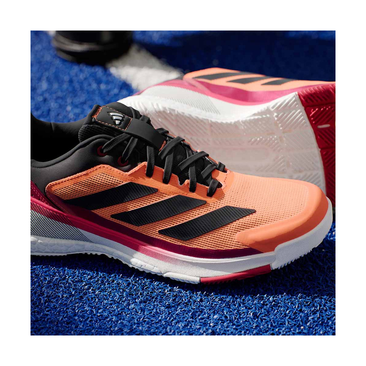 Adidas Crazyquick Boost Padel Shoes White / Black / Green