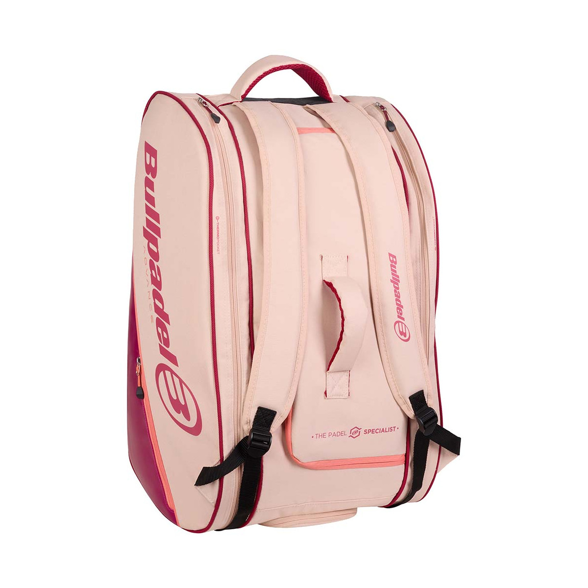 Bullpadel Advance Beige / Pink thermobag