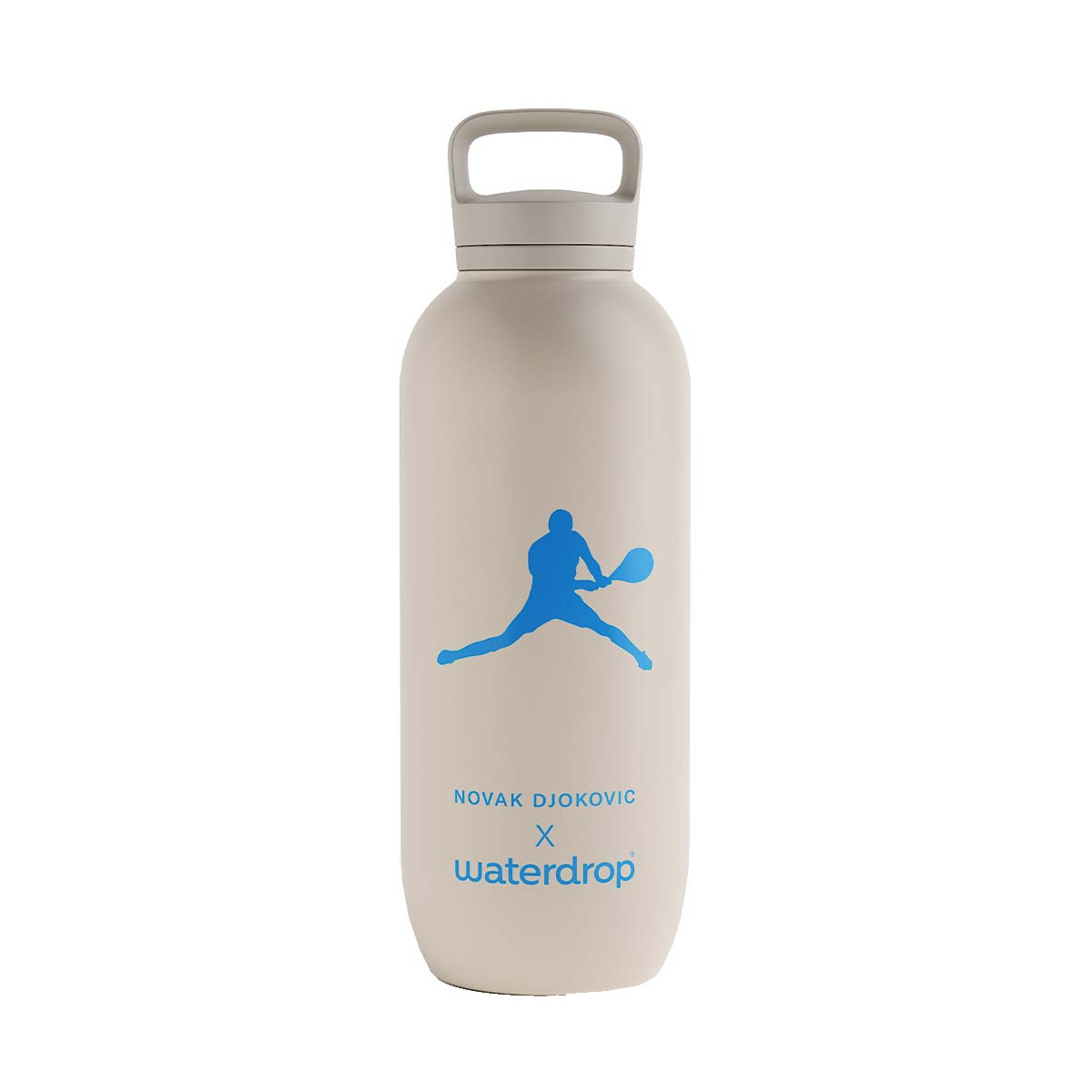 Thermo Waterdrop Bottle Novak Djokovic Blue