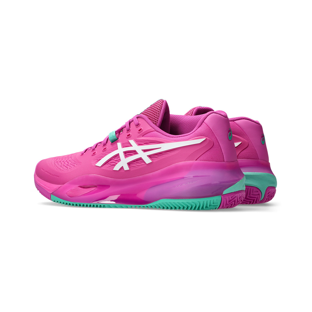 Asics Gel Resolution X Clay Black / Green Shoes