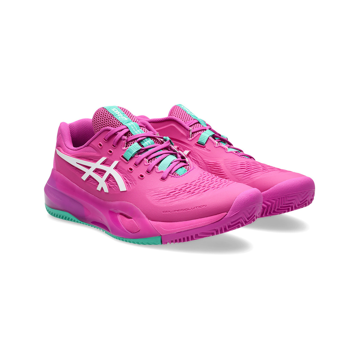 Asics Gel Resolution X Clay Black / Green Shoes