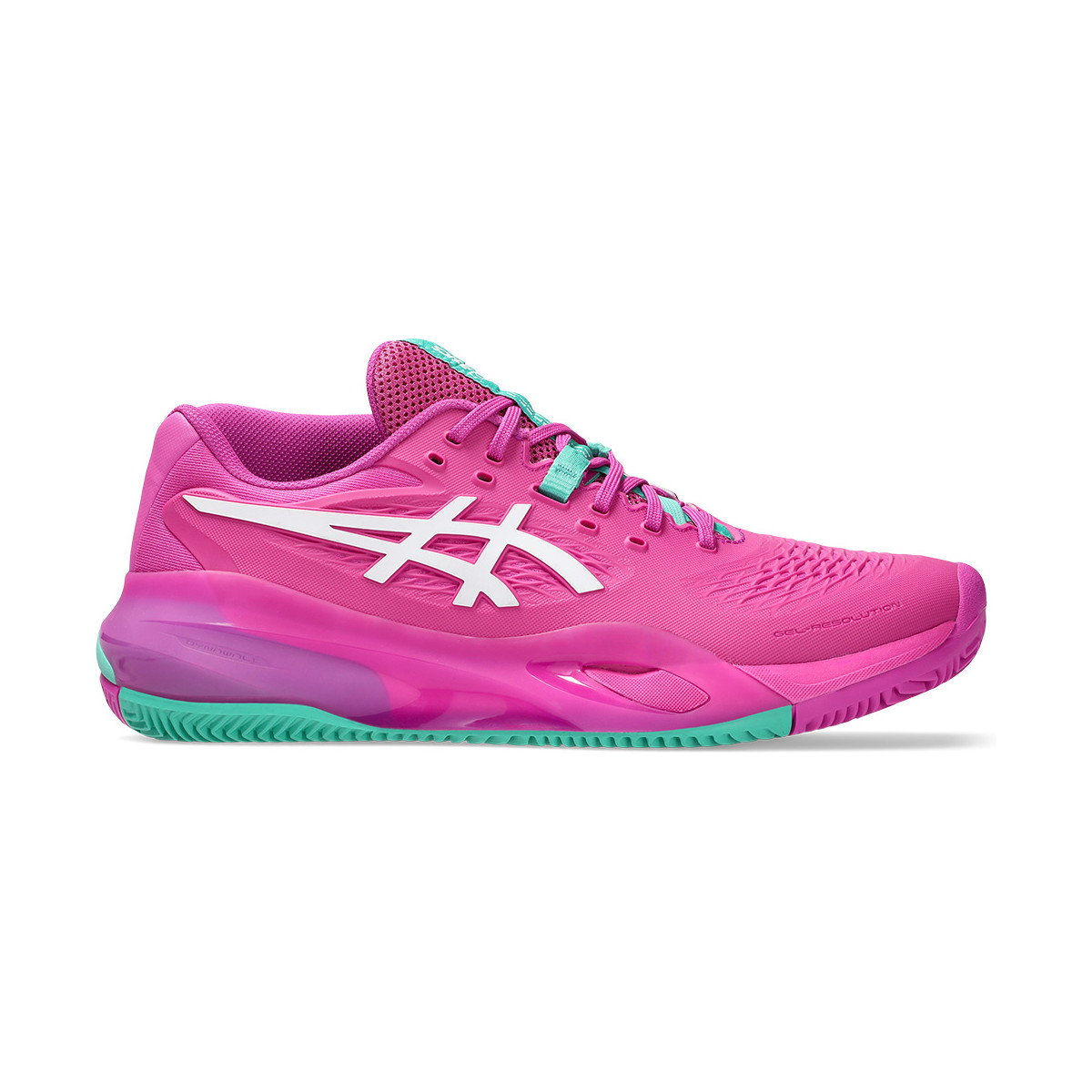 Asics Gel Resolution X Clay Black / Green Shoes