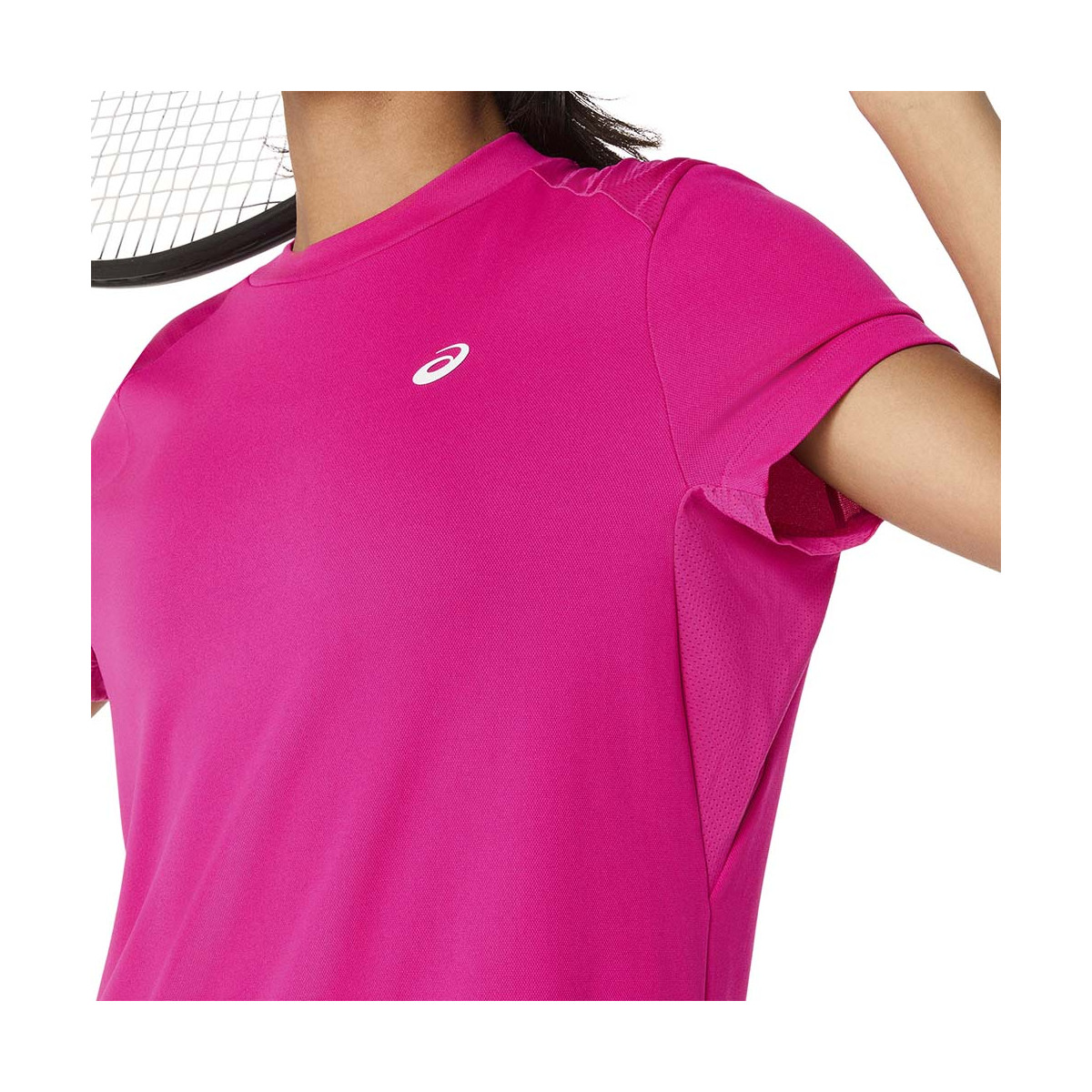 Asics Court SS Woman T-Shirt Navy Blue