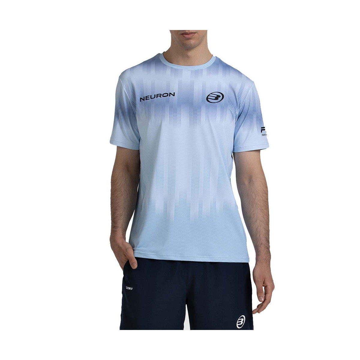 Bullpadel Federico Chingotto 26V Light blue T-shirt