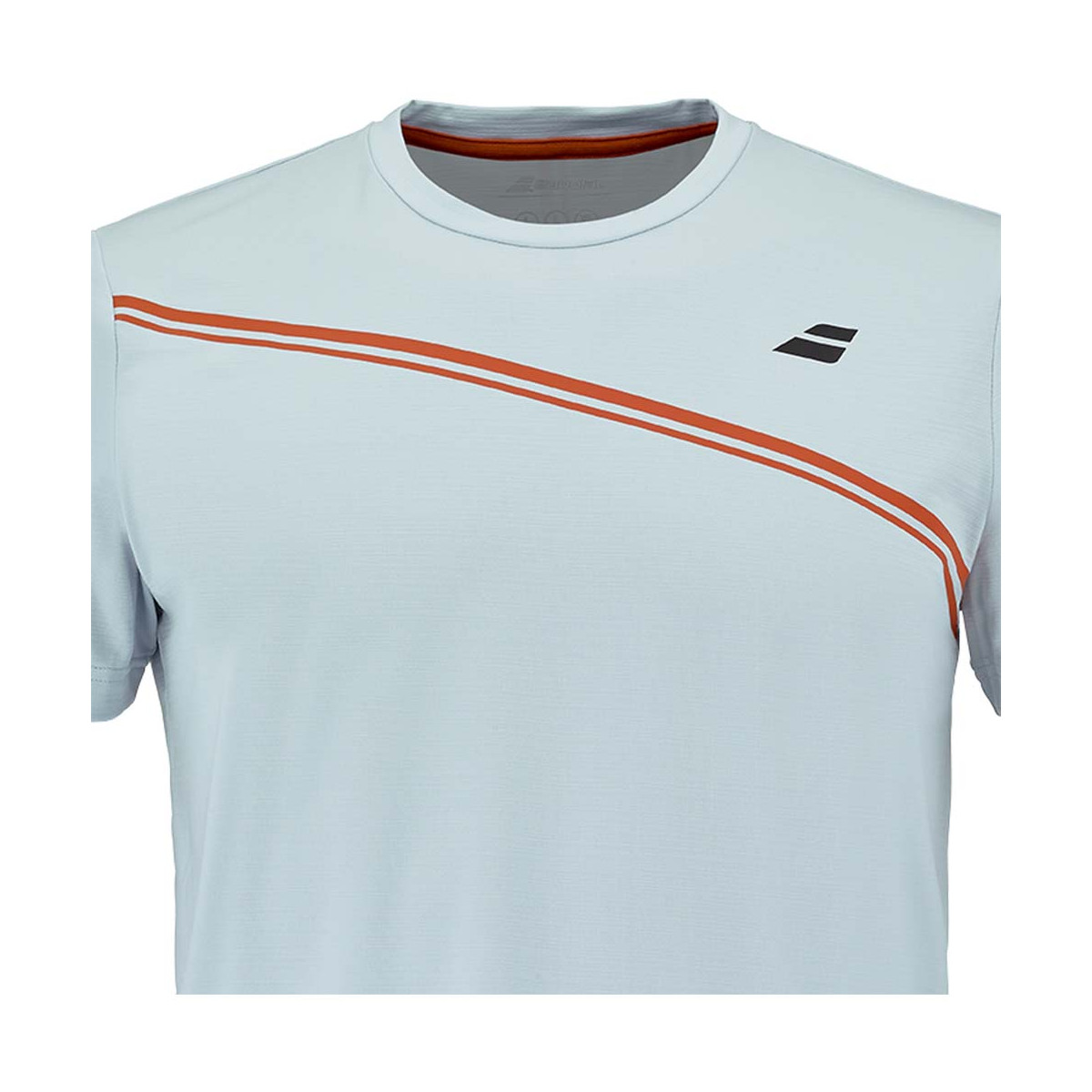 Babolat Play Crew Neck Boy White / Blue T-Shirt
