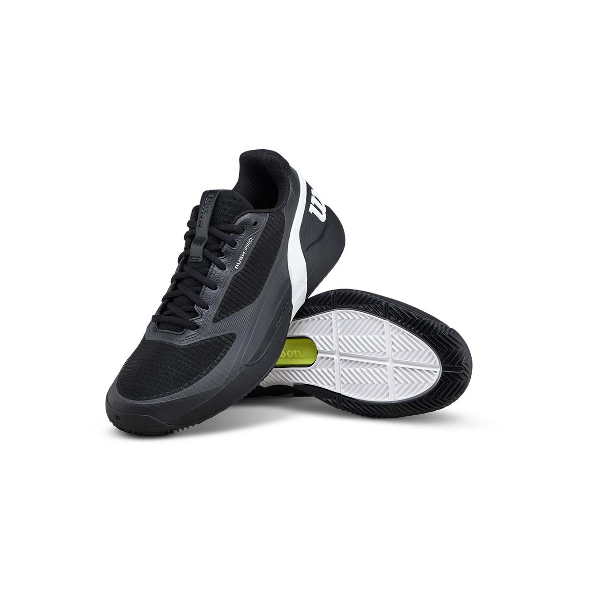 Wilson Rush Pro 5 White / Pastel green shoes