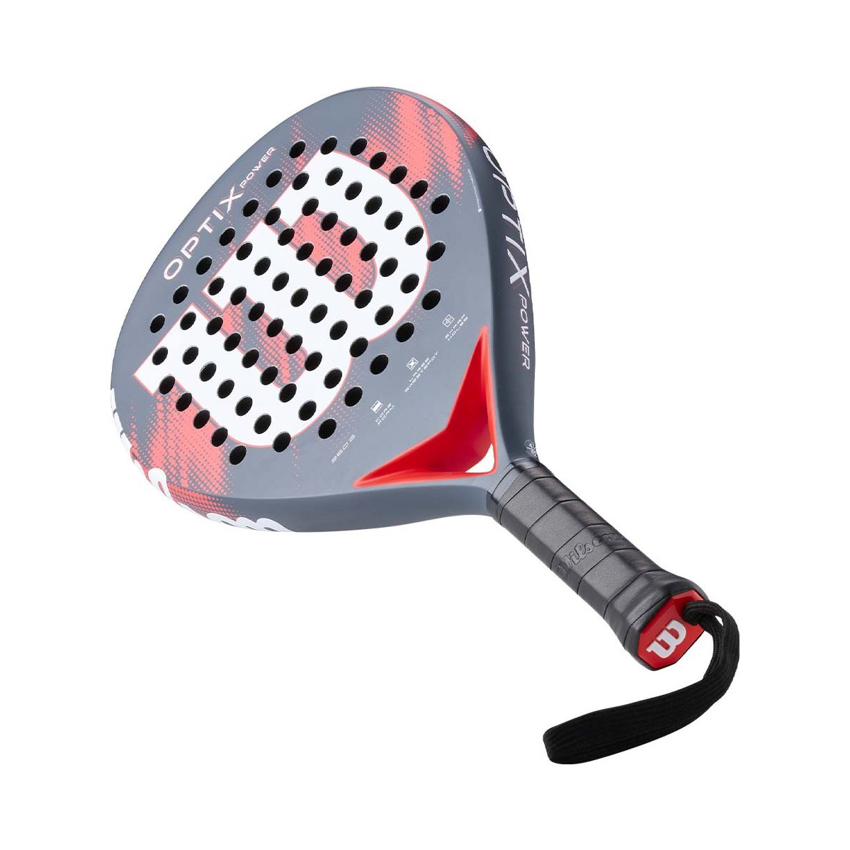 Wilson Optix V2 Power Red Padel Racket