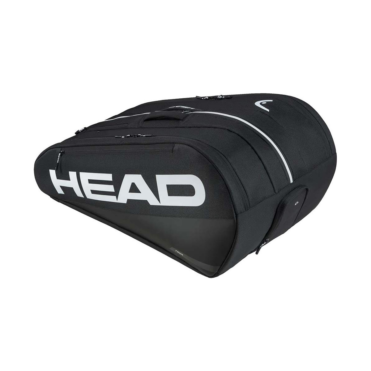 Head Tour XL Black 12R Tennis Bag