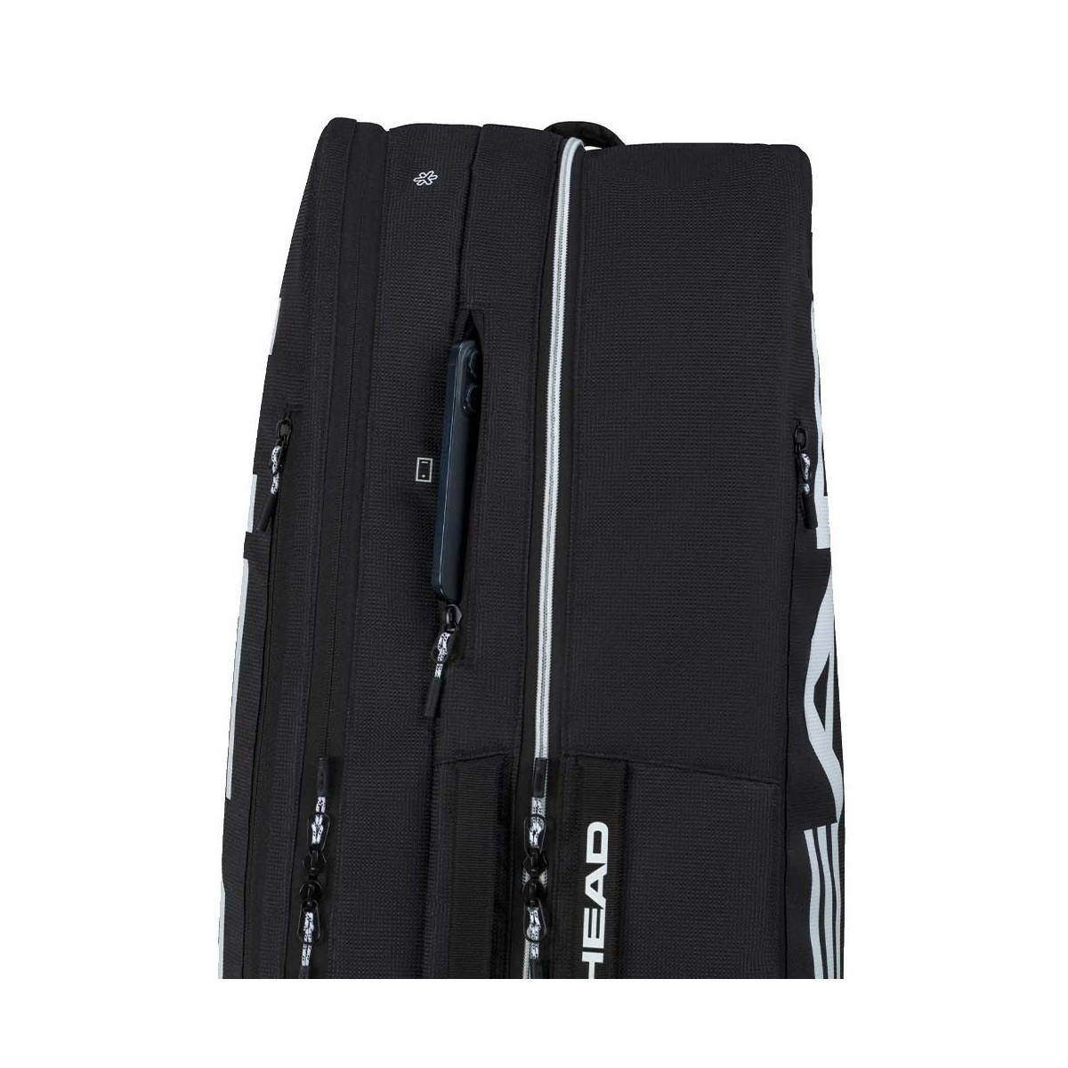 Head Tour L 9R Black Tennis Bag