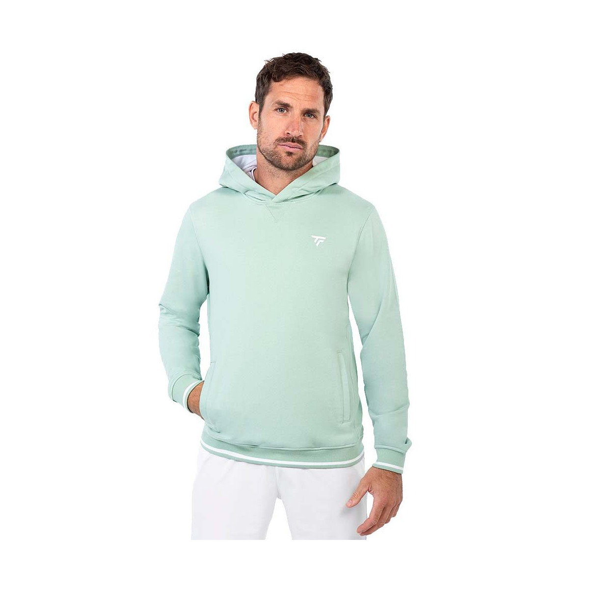 Tecnifibre Team Terry Hoodie Pastel Green