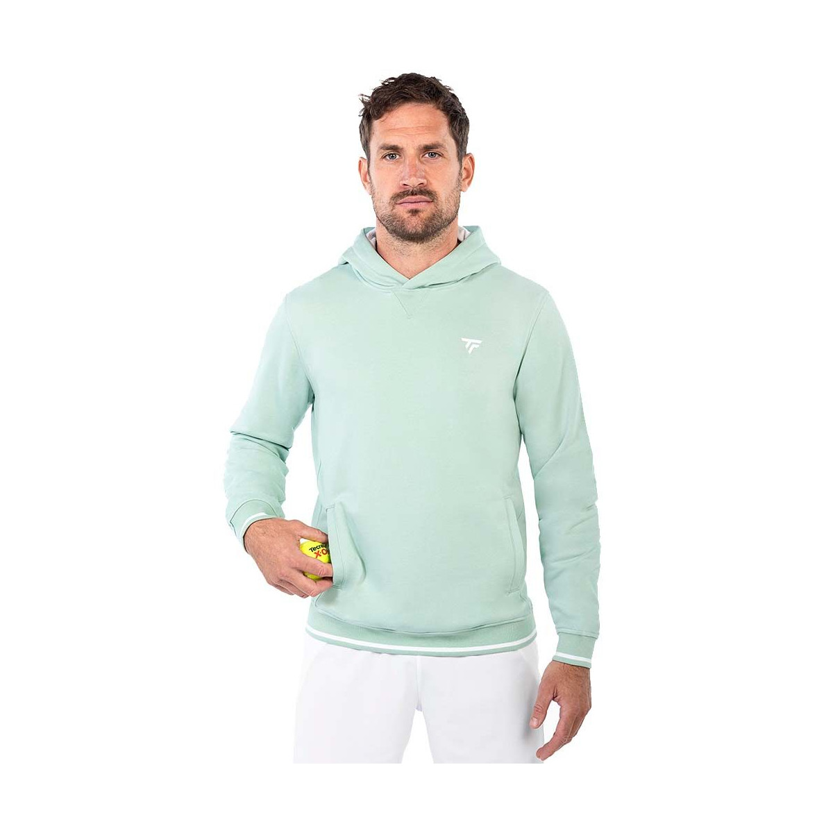 Tecnifibre Team Terry Hoodie Pastel Green