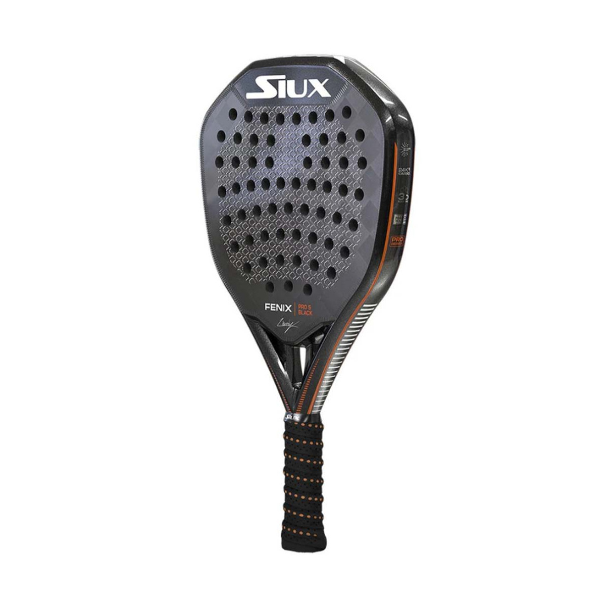 Siux Fenix Pro 5 Black Edition Augsburger Padel Racket