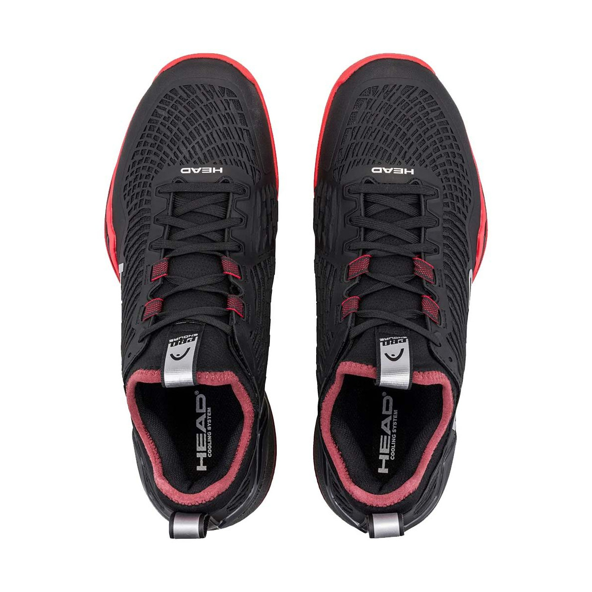 Head Endure Pro Clay Tennis Shoes Black / Red