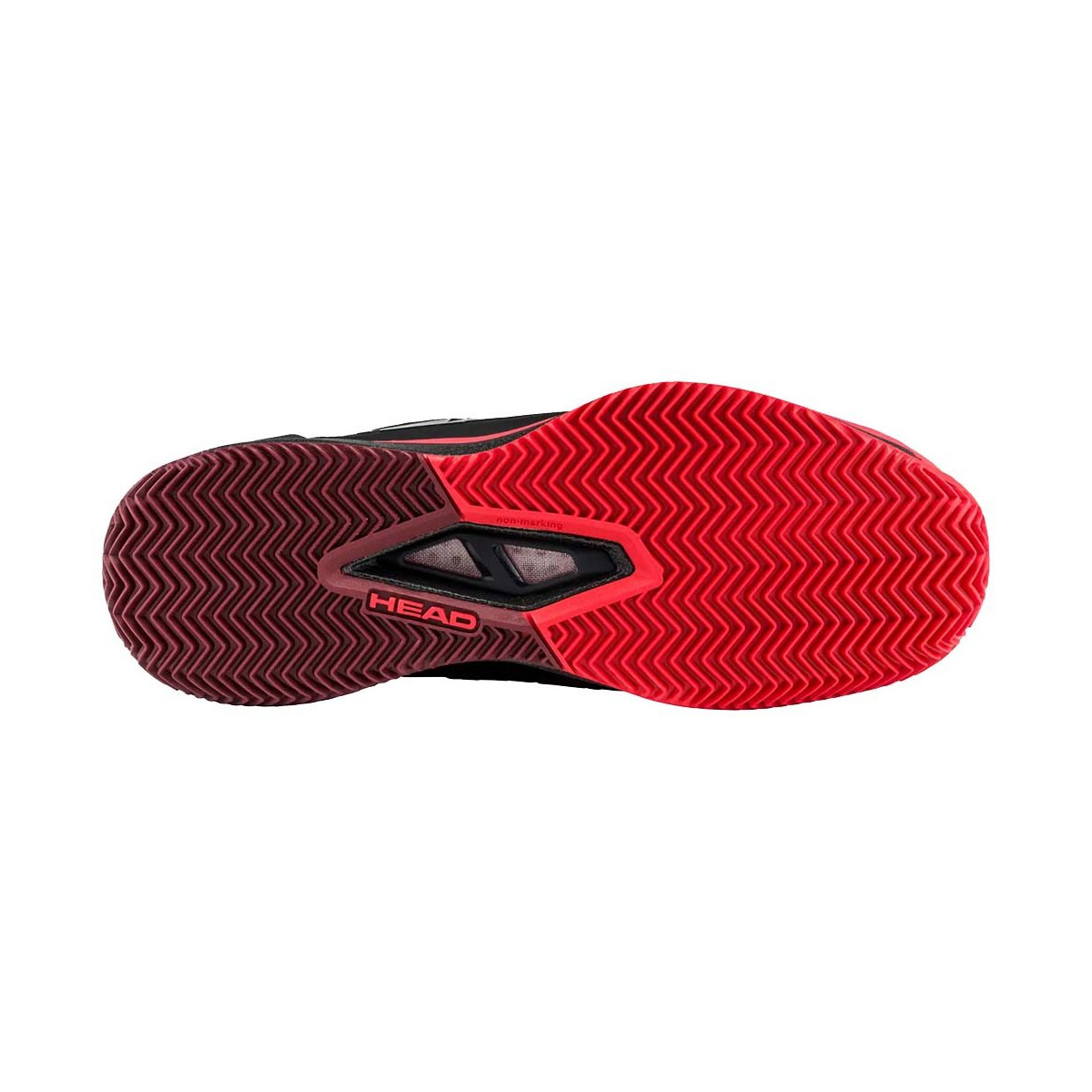 Head Endure Pro Clay Tennis Shoes Black / Red