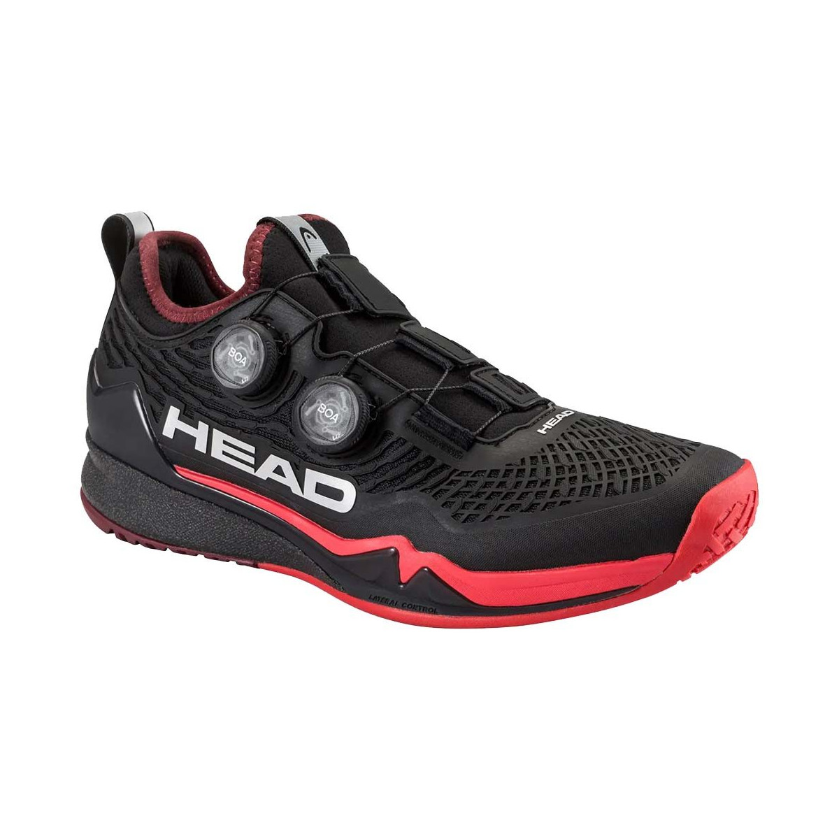 Head Endure Pro BOA Tennis Shoes Black / Red
