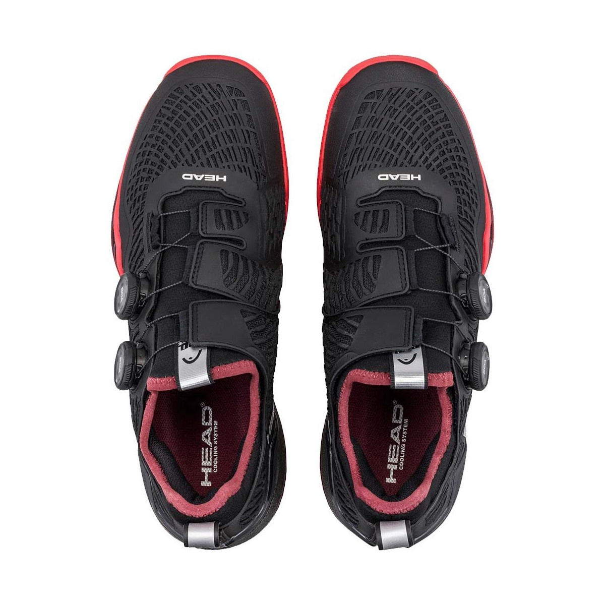 Head Endure Pro BOA Tennis Shoes Black / Red
