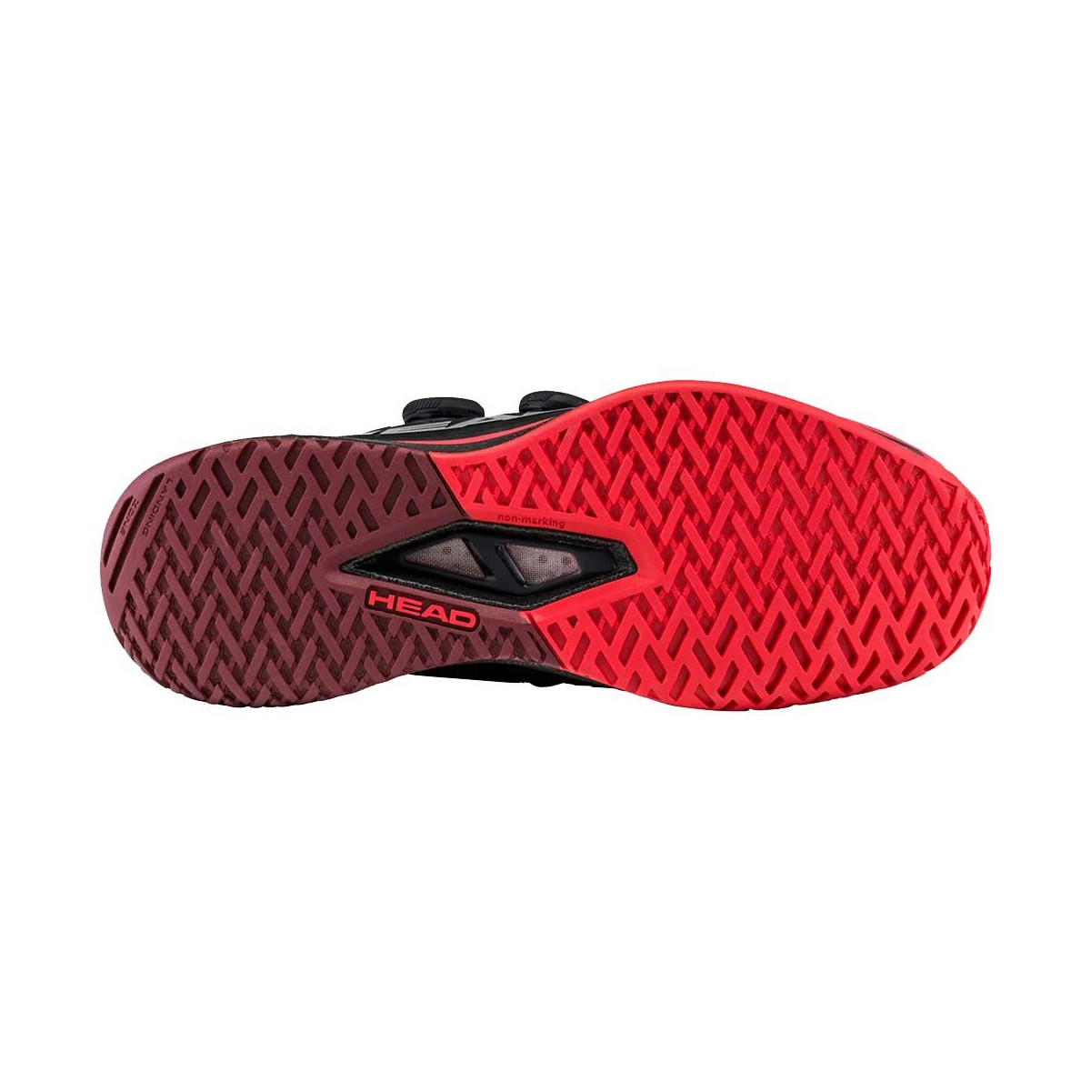 Head Endure Pro BOA Tennis Shoes Black / Red