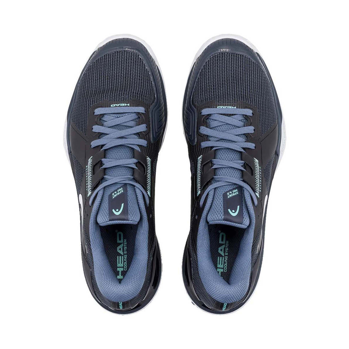 Head Sprint Pro 4.0 Tennis Shoes - Black / Blue