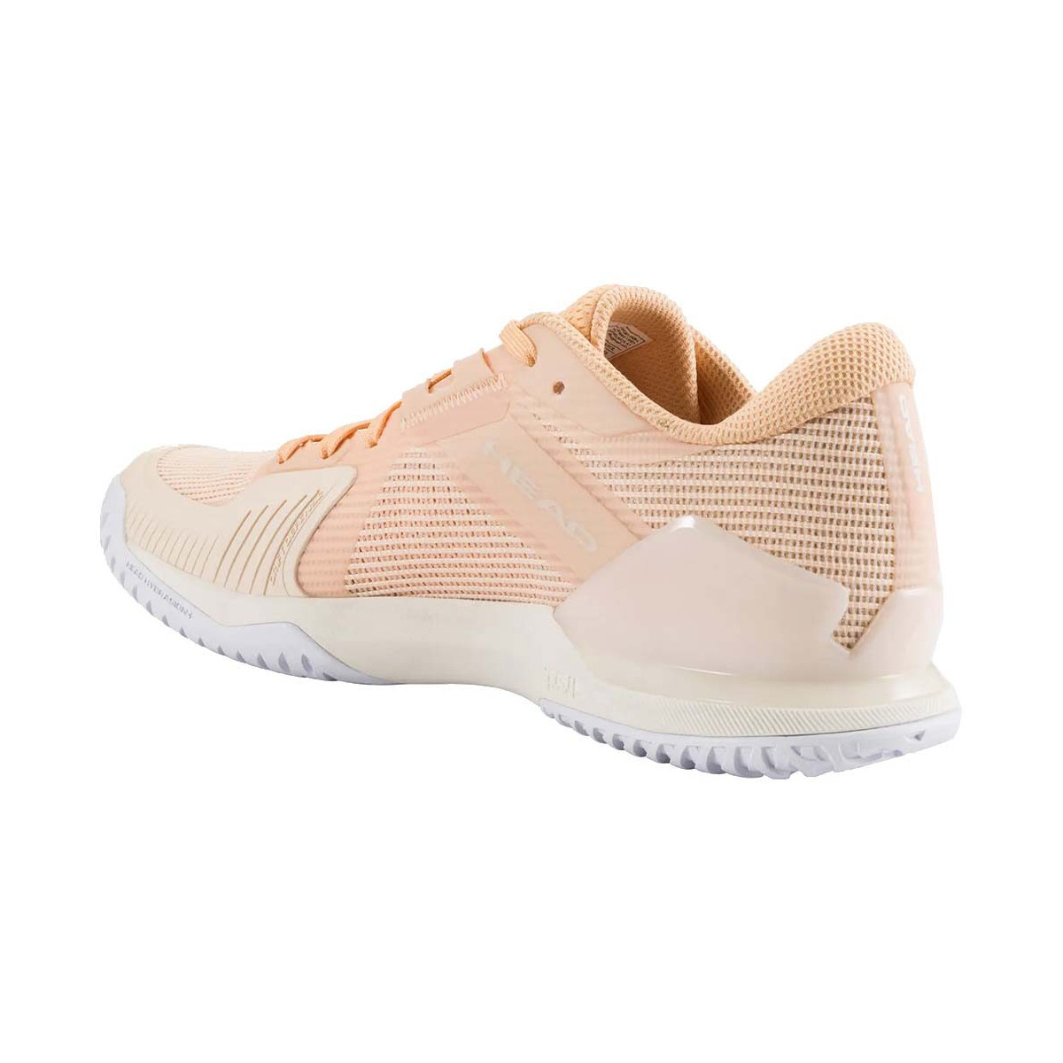 Head Sprint Pro 4.0 Women's Tennis Shoes Peach / White