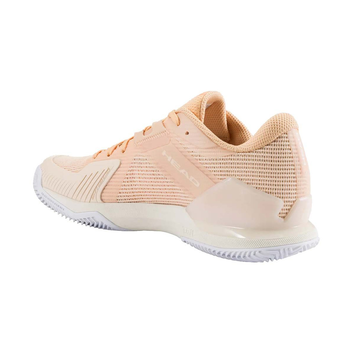 Head Sprint Pro 4.0 Women's Clay Court Tennis Shoes Peach / White