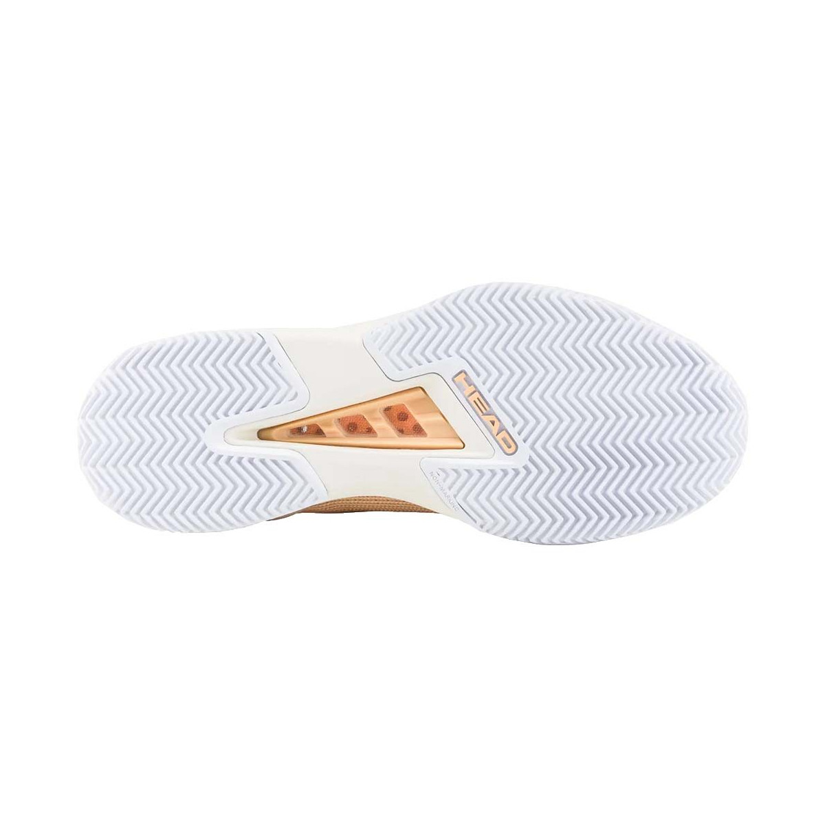 Head Sprint Pro 4.0 Women's Clay Court Tennis Shoes Peach / White
