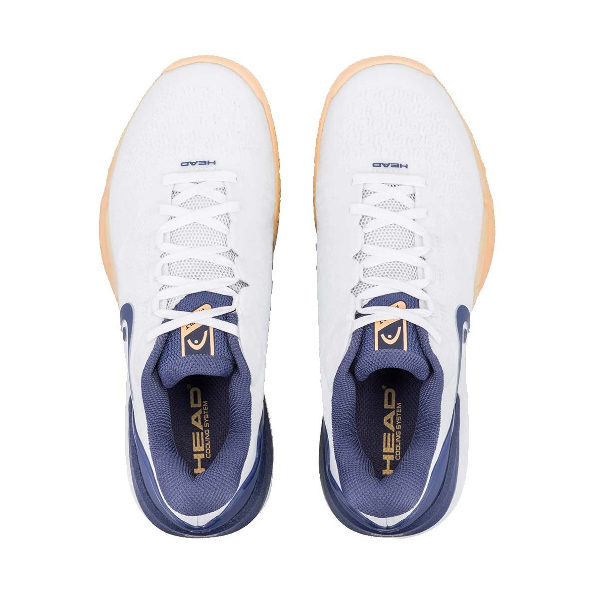 Head Revolt Pro 5.0 Women's Tennis Shoes White / Navy Blue