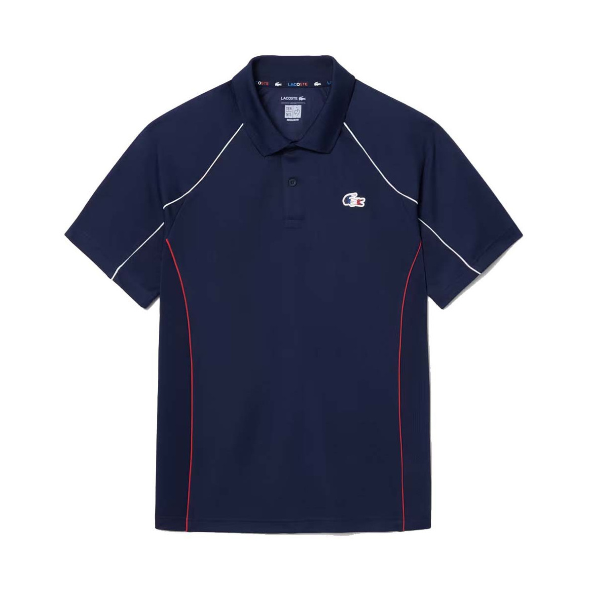Lacoste French National Tennis Team Polo Navy Blue
