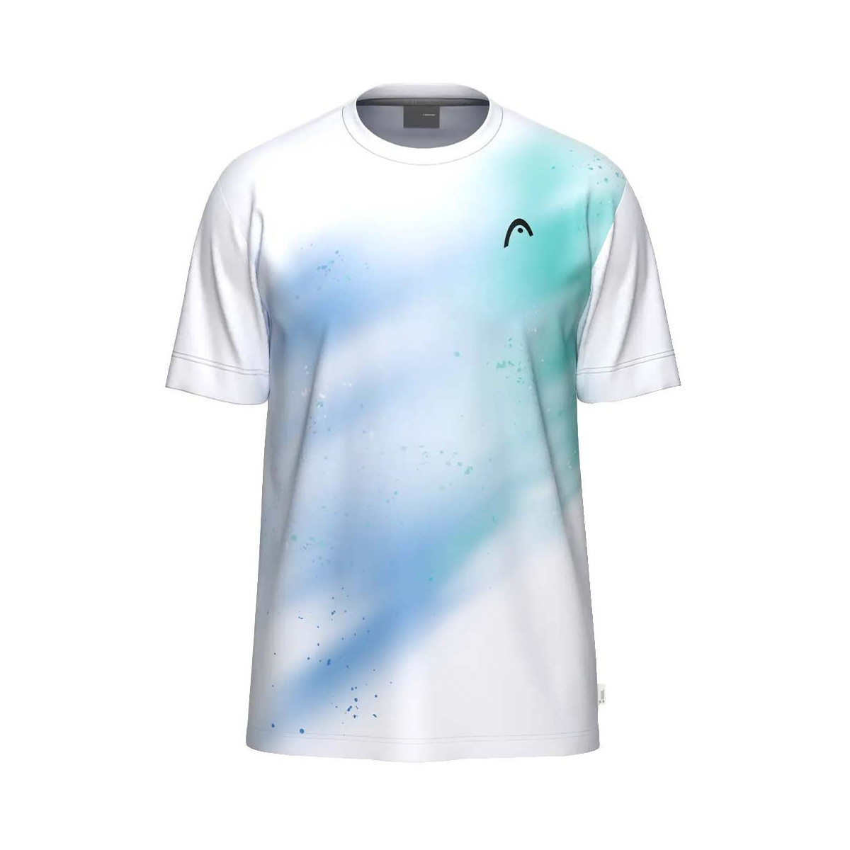 Head TopSpin Junior T-Shirt White / Turquoise