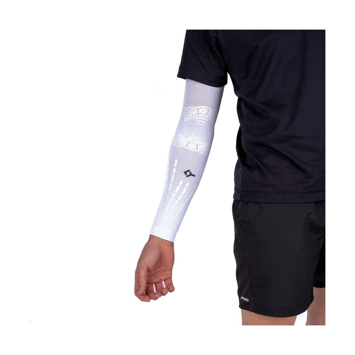 Floky NO-STRAIN Evolution Compression Sleeve White