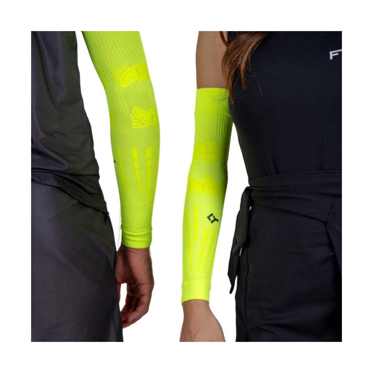 Floky NO-STRAIN Evolution Compression Sleeve Yellow