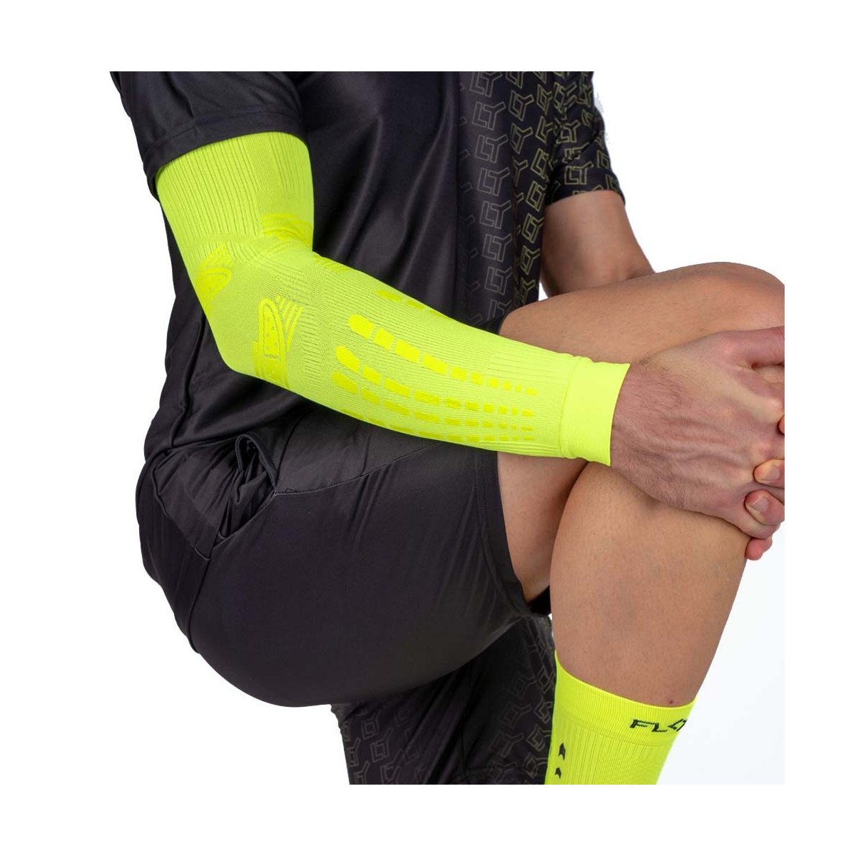 Floky NO-STRAIN Evolution Compression Sleeve Yellow