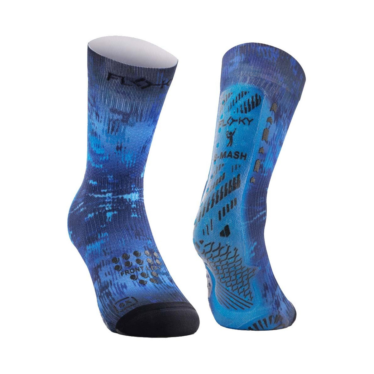 Floky S-MASH 3D FANTASY Compression Socks Blue Supernova