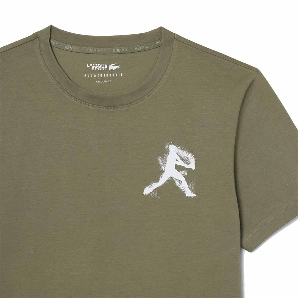 Lacoste Tennis x Novak Djokovic T-Shirt + Cap Pack Khaki
