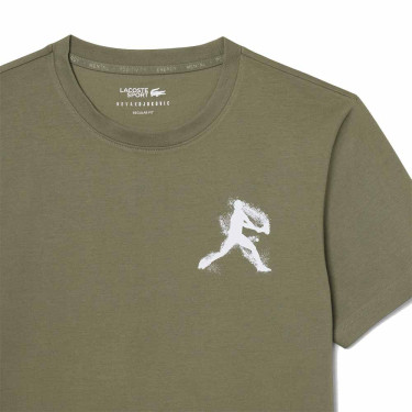 Lacoste Tennis x Novak Djokovic T-Shirt + Cap Pack Khaki