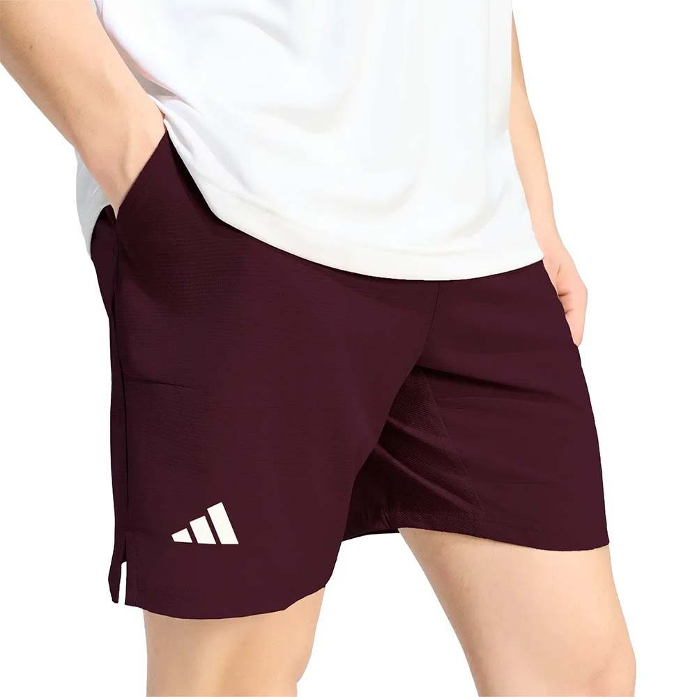 Adidas Ergo 18cm Climacool Tennis Shorts - Bordeaux